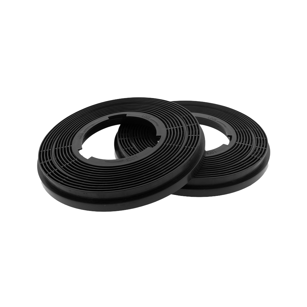 Aktivkohlefilter kompatibel med Candy KFC6978 / CBG625 (2 stk.)