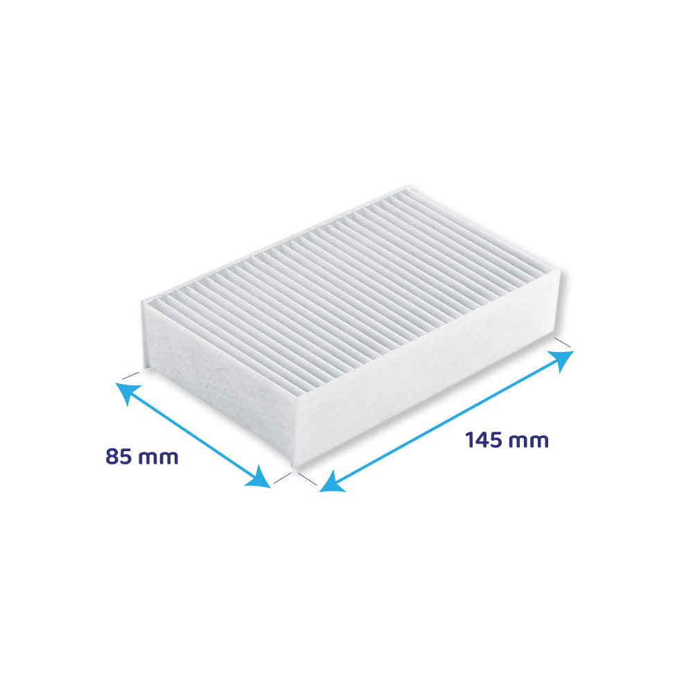 AllSpares filter til tørretumbler egnet til Miele TF-HG4 / 06202520 (145 x 85 x 35 mm)