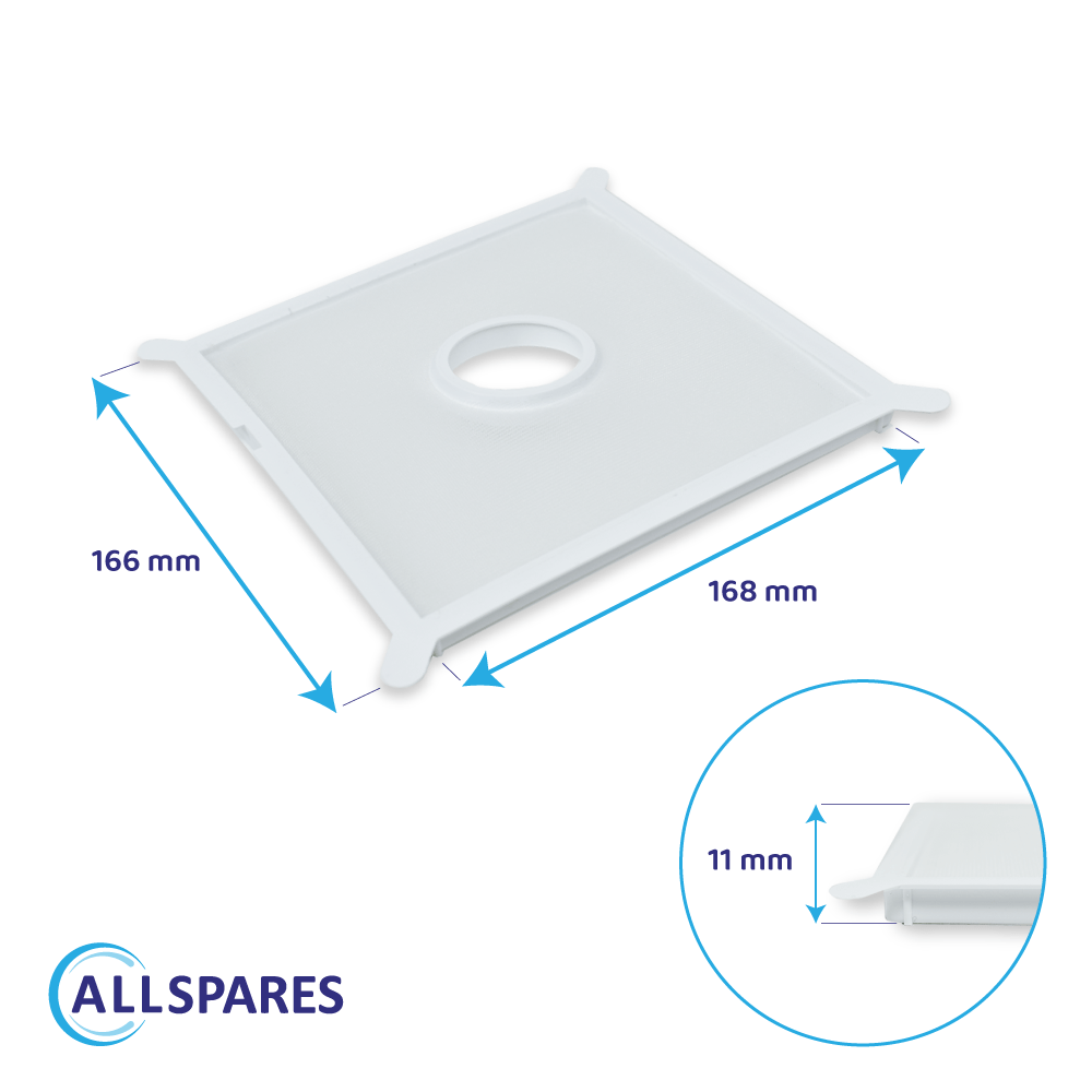 Filtermåtte til ventilator til Helios ELF ELSD 00587 (2 stk.)