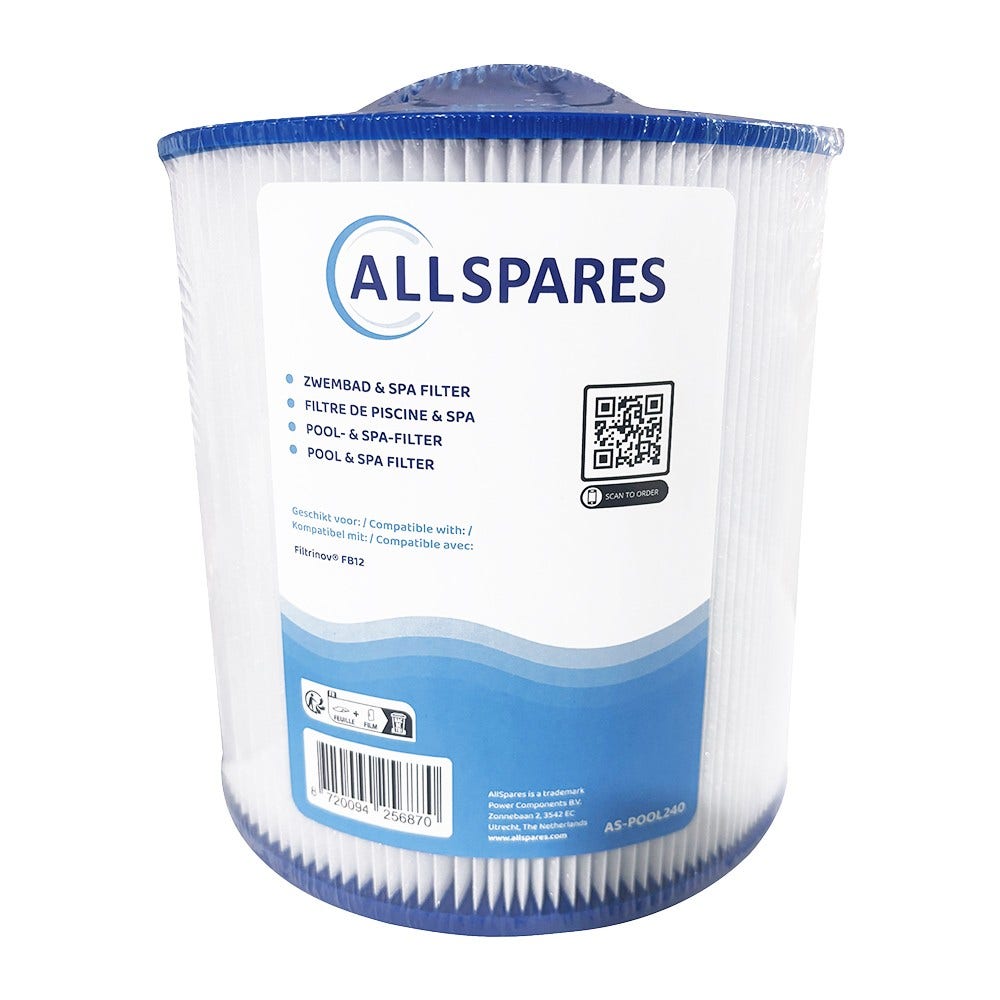 Swimmingpool vandfilter egnet til Filtrinov FB12