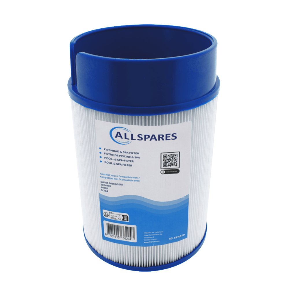 Spa vandfilter kompatibelt med Softub 5020 (>2010) / 2004905 / 60305 / SC784