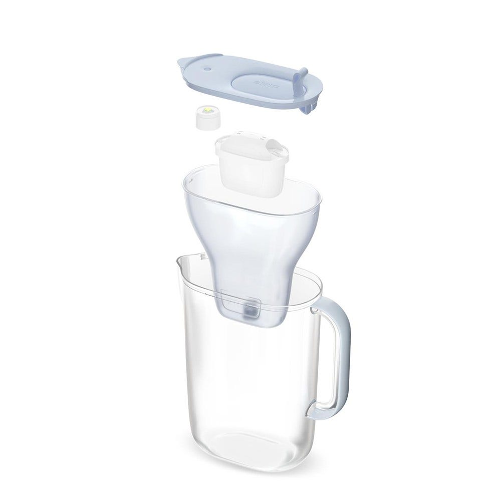 BRITA Style Eco vandfilterkande 2,4 L pudderblå + MAXTRA PRO vandfilter 1055740