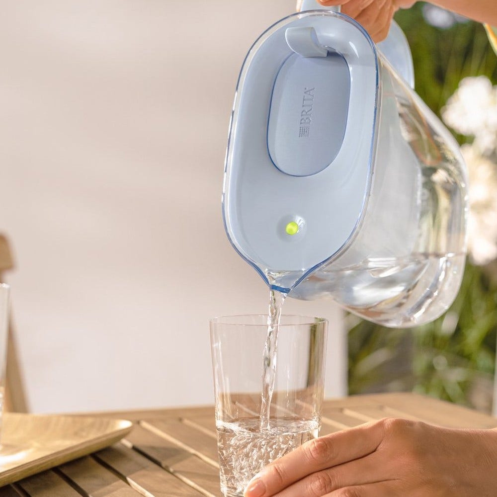 BRITA Style Eco vandfilterkande 2,4 L pudderblå + MAXTRA PRO vandfilter 1055740