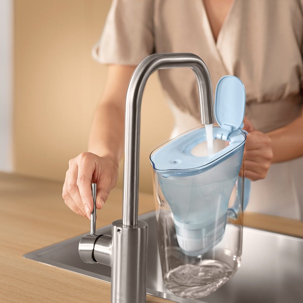 BRITA Style Eco vandfilterkande 2,4 L pudderblå + MAXTRA PRO vandfilter 1055740