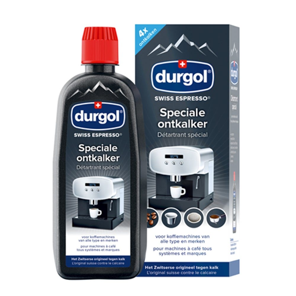Durgol vedligeholdelsessæt - Afkalker (500 ml) + Rengøringstabletter