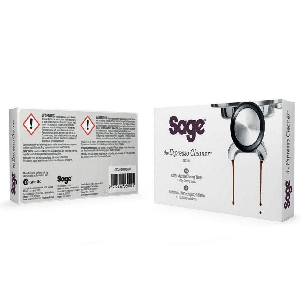 Sage rengøringstabletter (8 stk.) SEC250