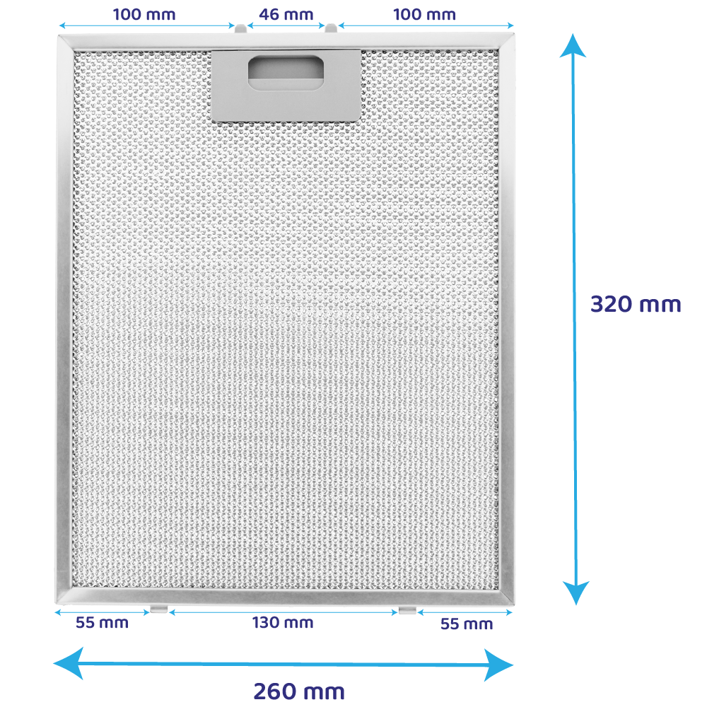 ATAG metalfilter 320 x 260 mm 18831 / 88017203